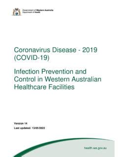 COVID 19 Infection Prevention And Control In Hospitals Covid 19