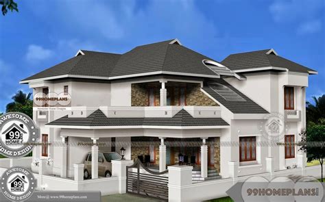 Nigeria House Plan Design Styles Double Floor Residential Blueprints