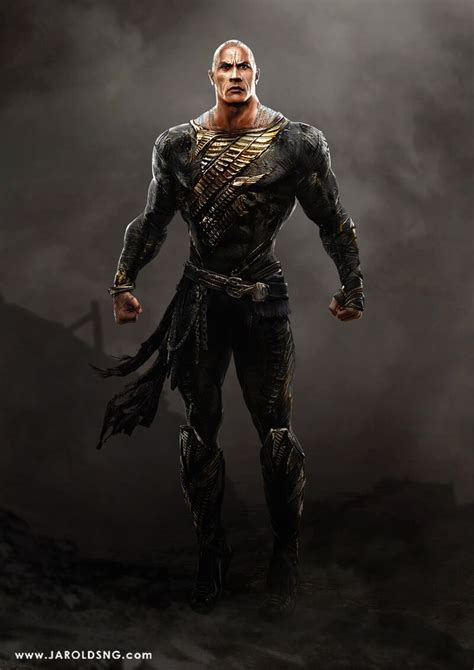 Black Adam 2022 Suits Concept Jarold Sng Black Adam Shazam Black