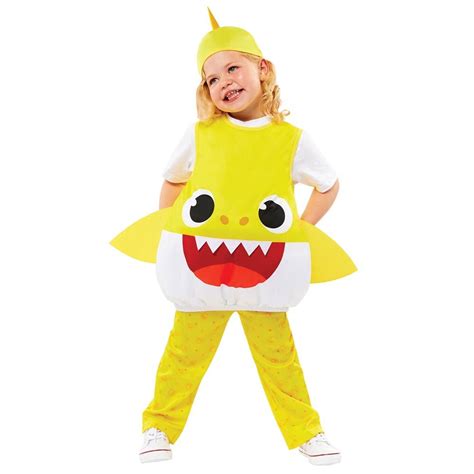 Baby Shark Gul Kostume B Rn R