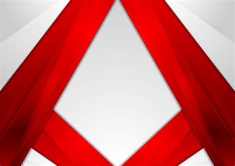 Fondo corporativo de tecnología moderna roja abstracta Vector Premium