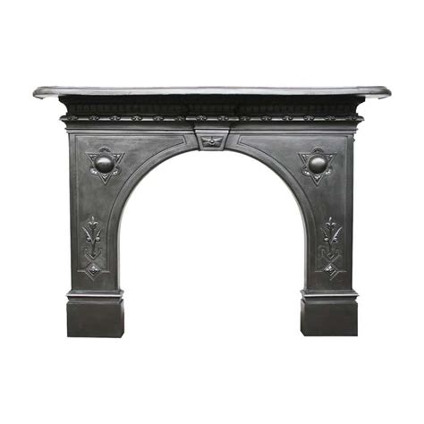 Restored Victorian Cast Iron Fireplace Insert For Sale At 1stdibs