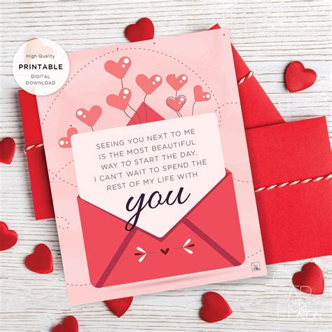 Printable Valentine S Day Letter Love Letter Valentines Etsy Valentine S Day Letter