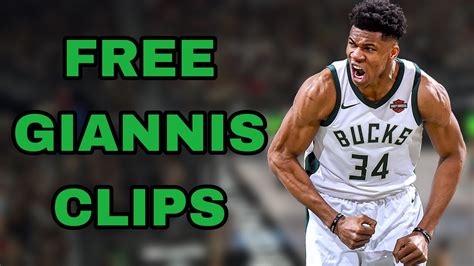 Free Giannis Clips For Your Edits 2k4k Quality Youtube