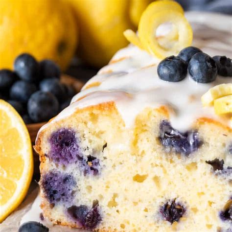 Blueberry Lemon Loaf Cake • Craving Some Creativity