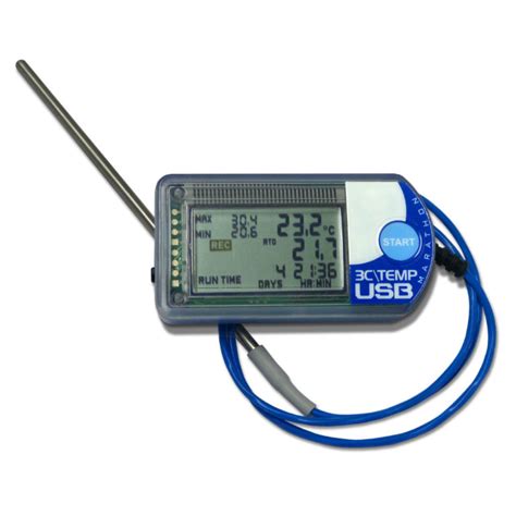 C Temp Usb Rtd Temperature Logger Spotsee Marathon Products Inc