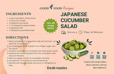 Japanese Cucumber Salad