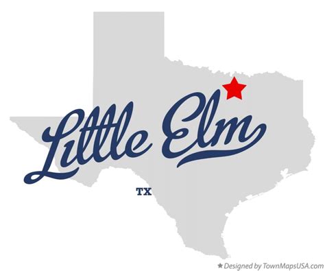 Map of Little Elm, TX, Texas