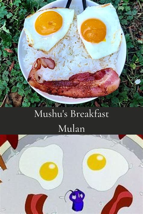 Mushu S Breakfast Disney S Mulan Fictitiously Delicious Recipe