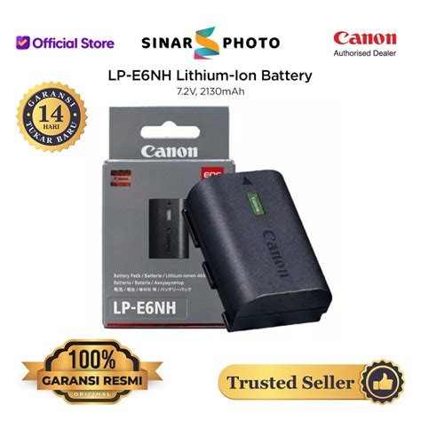 Jual Canon Battery Pack Lp E6nh Garansi Resmi Shopee Indonesia