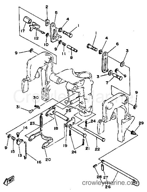 Bracket C Mh C Er Outboard Hp C Plrr Crowley Marine