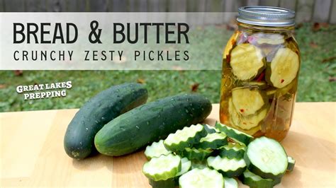 Canning Zesty Bread And Butter Pickles Easier Recipe For Crunchy Pickles Youtube