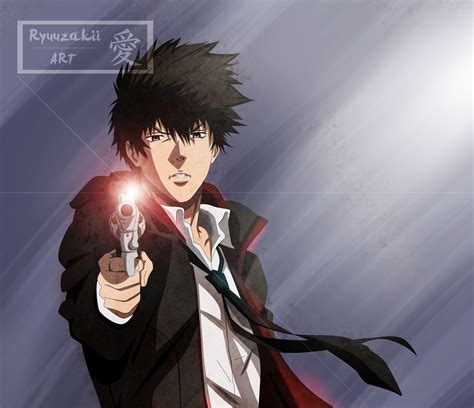 Download Shinya Kogami Anime Psycho Pass Hd Wallpaper By Kohaku Art