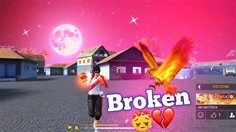 ️free Fire💔 Very Sad 💔 Broken Heart 💖sadstatus Brokenheart 💔