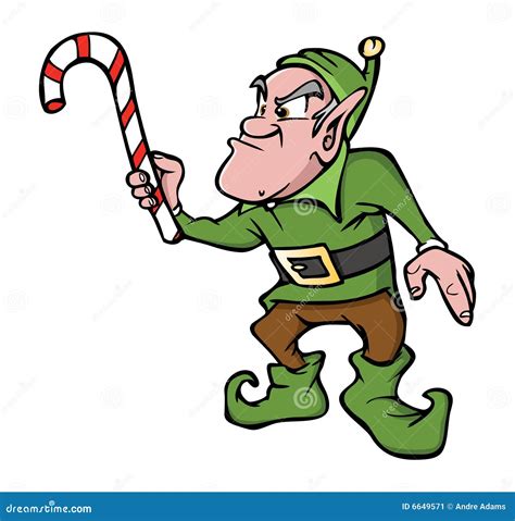 Angry Elf Stock Image - Image: 6649571