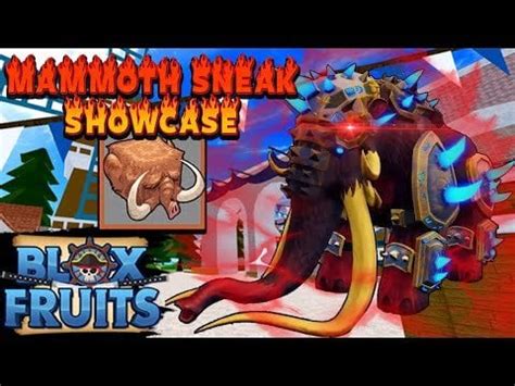 BLOX FRUITS UPDATE 20 | MAMMOTH SNEAK PEEK SHOWCASE : r/AMAZINGROBLOX