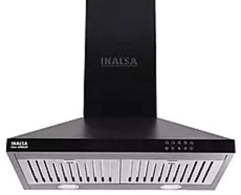 Inalsa 60 cm 1050 m³ HR Pyramid Kitchen Chimney Cleo 60BKBF 2 Baffle