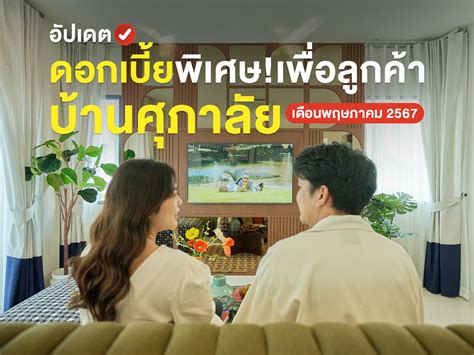 อัปเดตล่าสุด ดอกเบี้ยบ้าน สินเชื่อบ้านและคอนโด ประจำเดือนพฤษภาคม 2567 ทุกธนาคาร