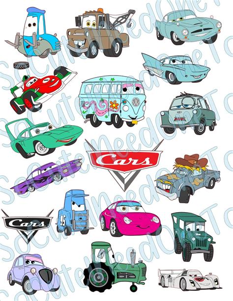 Cars 3 Waterslide Decals Socuteineedonetoo