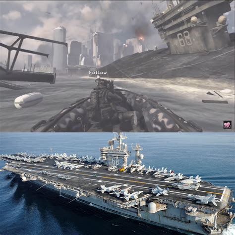 MW3 So Today I Learned That The Sinking Carrier In Hunter Killer Is