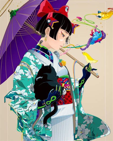 The Strikingly Unique And Colorful Art Of Hiroyuki Mitsume Takahashi