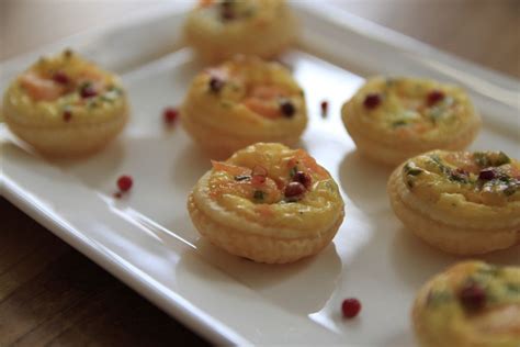 Mini tartelettes au saumon fumé Les Papilles de Karen