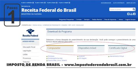 Irpf Declara O Passo A Passo