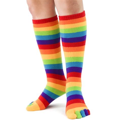 Buy Rainbow Toe Socks Fun Comfort Foot Traffic