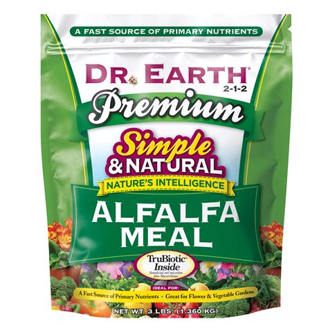 Dr Earth Premium Organic Alfalfa Meal Dr Earth