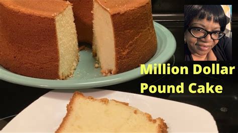 How To Make A Million Dollar Pound Cake Requested Recipe Youtube