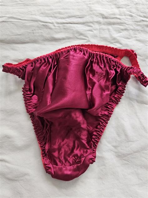 Silky String Bikini Panties From Japan Size Aus Uk US Etsy