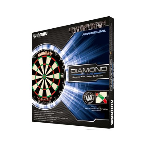 Winmau Diamond Plus Professional Bristle Dartboard Dartstore India