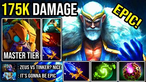 Thunder God Zeus K Damage Counter Pro Tinker Mid Crazy Magical