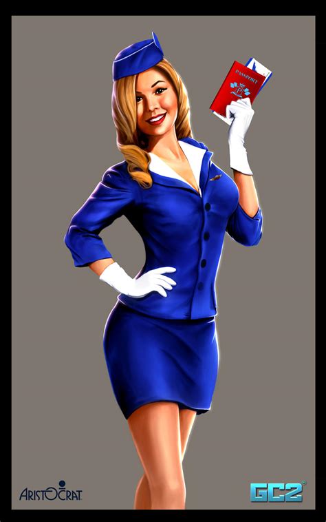 Pan Am Stewardess By Theadamswanson On Deviantart