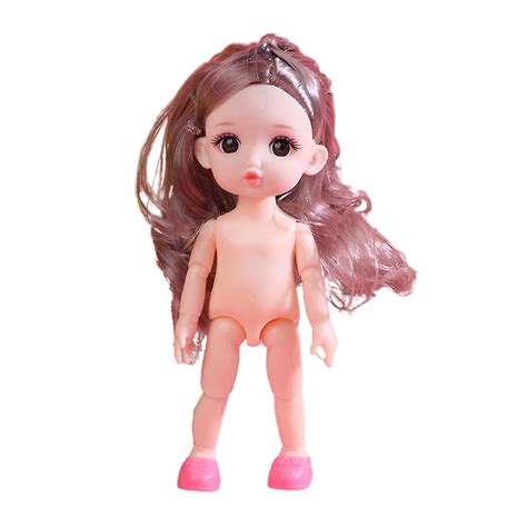 Cm Flexible Moveable Joints Figure Nude Female Body For Doll With