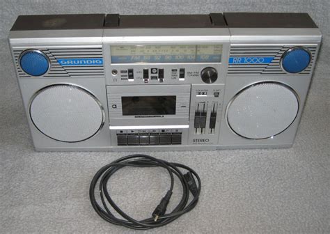 Grundig RR 1000 Ghettoblaster Stereo Radio Recorder Kassettenrekorder