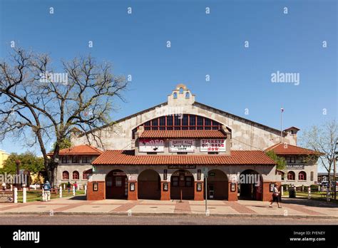 Coliseum Building At The Fort Worth Historic Stockyards April 6 2016