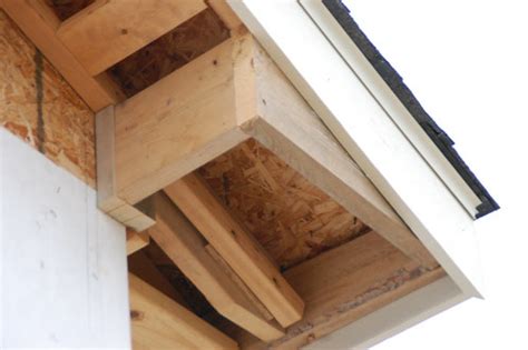 Building Soffit Boxes (And wood soffit installation.) - DIYdiva