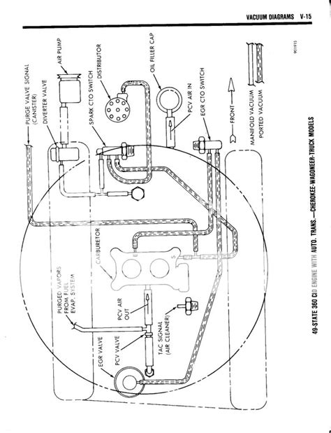 Diagram Motorcraft Carburetor Vacuum Ports