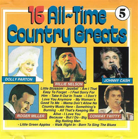 All Time Country Greats 5 1989 Cd Discogs