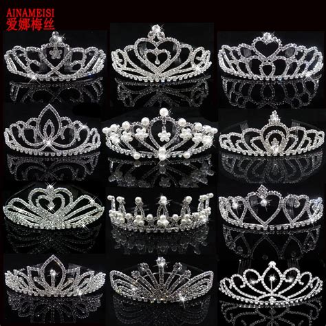 Ainameisi Tiaras Y Coronas De Boda Para Mujer Joyer A De Moda Diadema