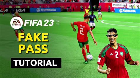 FIFA 23 FAKE PASS Tutorial BREAK UP THE PLAY With This SKILL MOVE