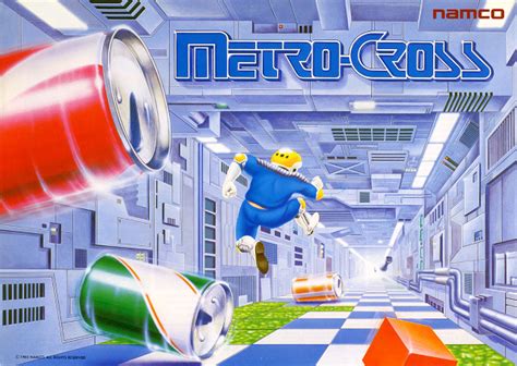 Metro Cross Namco 1985 Arte De Videojuegos Arte Videojuegos