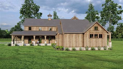 House Plan Farmhouse Style With Sq Ft Bed Bath