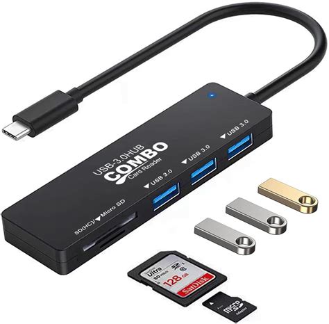 Amazon Usb C Hub With Memory Sd Tf Card Reader Vienon In Usb