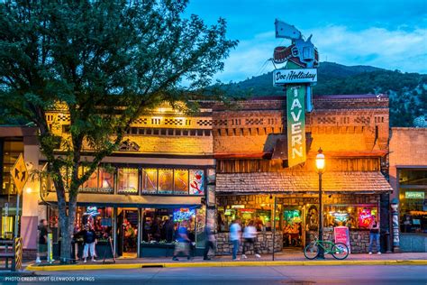 The Doc Holliday Tavern on Grand Avenue in downtown Glenwood Springs ...