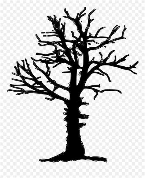 Download Dead Tree Silhouette Clipart (#4999664) - PinClipart