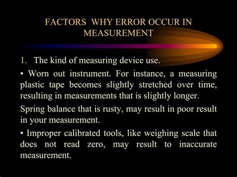 Accuracy And Precision Ppt