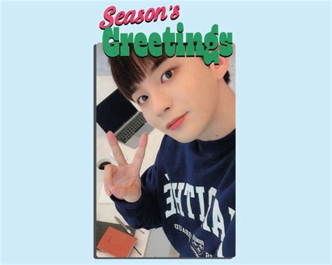 Ateez Seasons S Greeting Photocards Unofficial Etsy Canada