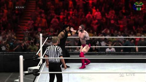 Wwe 2k15 Universe Mode Raw Week 1 Pt 4 Youtube